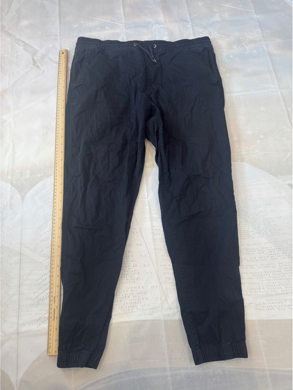 H&M LOGG black jogger pants CLOTHING00051